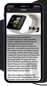 Télécharger HONOR Band 6 smartwatch Guide Outils pour Android Capture d'écran 2