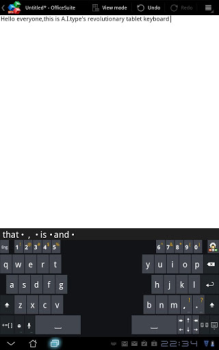 Télécharger Clavier gratuit pour tablette Travail pour Android Capture d'écran 7