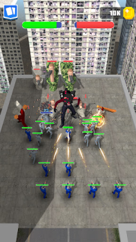 Télécharger Monster Battle Survivor Series Occasionnel pour Android Capture d'écran 5