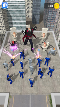 Télécharger Monster Battle Survivor Series Occasionnel pour Android Capture d'écran 7