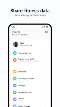 Télécharger Mi Fitness (Xiaomi Wear) Santé et forme physique pour Android Capture d'écran 4