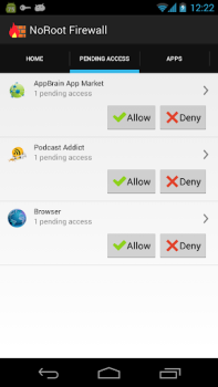 Télécharger Firewall sans Root Travail pour Android