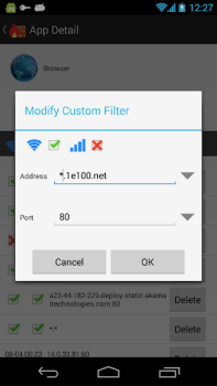 Télécharger Firewall sans Root Travail pour Android Capture d'écran 3