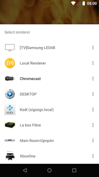 Télécharger BubbleUPnP DLNA/Chromecast Lecteurs et éditeurs de vidéos pour Android Capture d'écran 2