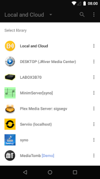 Télécharger BubbleUPnP DLNA/Chromecast Lecteurs et éditeurs de vidéos pour Android Capture d'écran 5