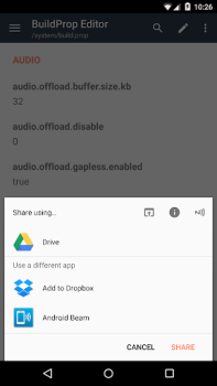 Télécharger Editeur de BuildProp Outils pour Android Capture d'écran 6