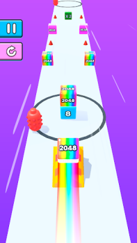 Télécharger Jelly Run 2048 Occasionnel pour Android Capture d'écran 4
