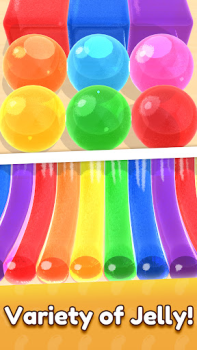 Télécharger ASMR Rainbow Jelly Simulateurs pour Android Capture d'écran 2