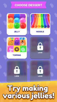 Télécharger ASMR Rainbow Jelly Simulateurs pour Android Capture d'écran 5