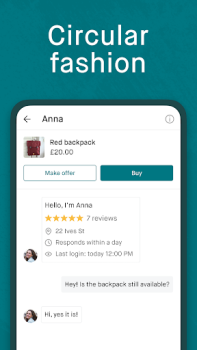 Télécharger Vinted: vêtements d'occasion Shopping pour Android Capture d'écran 6
