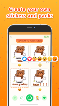 Télécharger Personal Stickers-StickerMaker Communication pour Android Capture d'écran 2