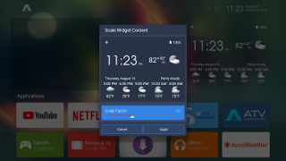 Télécharger ATV Launcher Personnalisation pour Android Capture d'écran 4