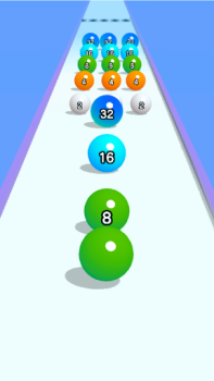 Télécharger Ball Run 2048: merge number Occasionnel pour Android Capture d'écran 2
