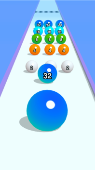 Télécharger Ball Run 2048: merge number Occasionnel pour Android Capture d'écran 3