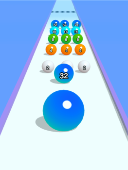 Télécharger Ball Run 2048: merge number Occasionnel pour Android Capture d'écran 7