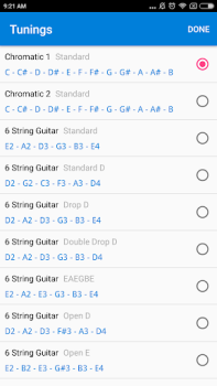 Télécharger CarlTune-accordeur chromatique Musique et audio pour Android Capture d'écran 6