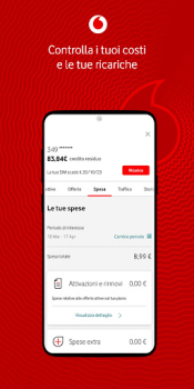 Télécharger My Vodafone Italia Outils pour Android Capture d'écran 2