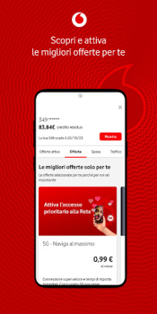 Télécharger My Vodafone Italia Outils pour Android Capture d'écran 5