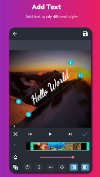 Télécharger AndroVid - Editeur de Vidéo Lecteurs et éditeurs de vidéos pour Android Capture d'écran 6