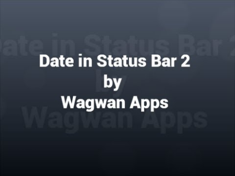 Télécharger Barre d'état Date 2 Travail pour Android Capture d'écran 4