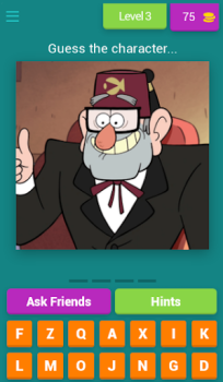 Télécharger Gravity Falls GAME Jeux de mots pour Android Capture d'écran 4