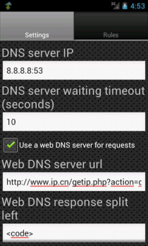 Télécharger DNS Server Outils pour Android Capture d'écran 3