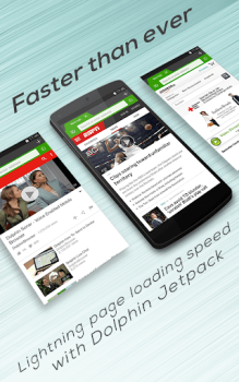 Télécharger Dolphin Jetpack - Fast & Flash Communication pour Android Capture d'écran 6