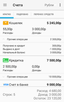 Télécharger Comptabilité domestique Finance pour Android Capture d'écran 2