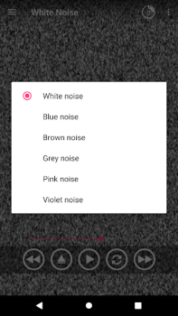 Télécharger White Noise For Sleep. Generator for Tinnitus Santé et forme physique pour Android Capture d'écran 2