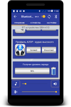 Télécharger Bluetooth Audio Widget Battery Affaires pour Android Capture d'écran 3