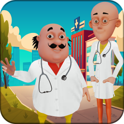 Logo Motu Patlu Hospital Simulator