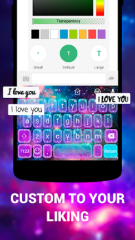 Télécharger Keyboard - Emoji, Emoticons Travail pour Android Capture d'écran 3
