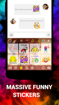 Télécharger Keyboard - Emoji, Emoticons Travail pour Android Capture d'écran 4