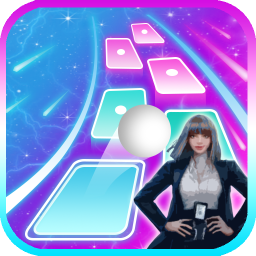 Logo Blackpink Pink Venom Tiles Hop