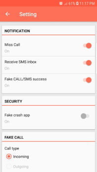 Télécharger Fake Call and Sms Divertissement pour Android Capture d'écran 3