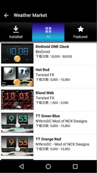 Télécharger Fancy Widgets Personnalisation pour Android Capture d'écran 5