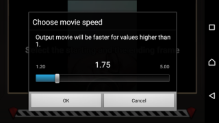 Télécharger Fast Motion Video FX Lecteurs et éditeurs de vidéos pour Android Capture d'écran 4