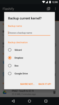 Télécharger Flashify (for root users) Outils pour Android Capture d'écran 4