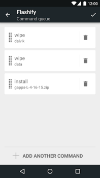 Télécharger Flashify (for root users) Outils pour Android Capture d'écran 5