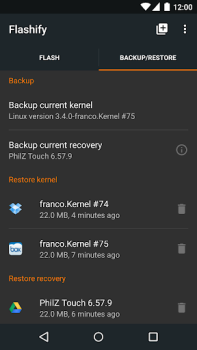 Télécharger Flashify (for root users) Outils pour Android Capture d'écran 7