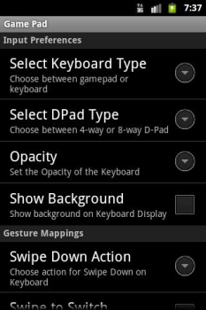 Télécharger GamePad Outils pour Android Capture d'écran 3