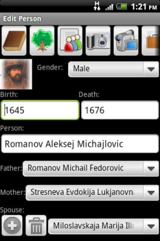 Télécharger Larbre généalogique famille Social pour Android Capture d'écran 2