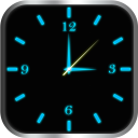 Télécharger  Glowing Horloge Locker (bleu)