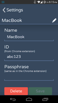 Télécharger Phone to Chrome Outils pour Android Capture d'écran 3
