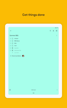 Télécharger Google Keep : notes et listes Travail pour Android Capture d'écran 7
