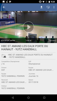 Télécharger HandTV Lecteurs et éditeurs de vidéos pour Android Capture d'écran 2