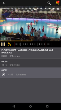Télécharger HandTV Lecteurs et éditeurs de vidéos pour Android Capture d'écran 3
