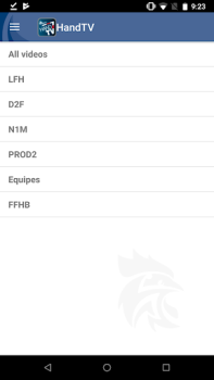 Télécharger HandTV Lecteurs et éditeurs de vidéos pour Android Capture d'écran 6