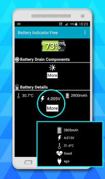 Télécharger indicateur de batterie Outils pour Android Capture d'écran 3