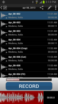 Télécharger iRig Recorder FREE Musique et audio pour Android Capture d'écran 3
